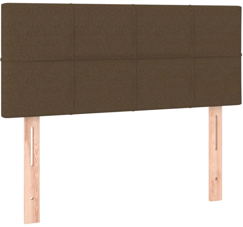 ΚΡΕΒΑΤΙ BOXSPRING ΜΕ ΣΤΡΩΜΑ ΣΚΟΥΡΟ ΚΑΦΕ 90X200 ΕΚ. ΥΦΑΣΜΑΤΙΝΟ 3126776
