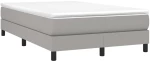 ΚΡΕΒΑΤΙ BOXSPRING ΜΕ ΣΤΡΩΜΑ ΑΝΟΙΧΤΟ ΓΚΡΙ 120X200 ΕΚ. ΥΦΑΣΜΑΤΙΝΟ 3144061