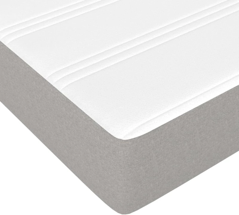 ΚΡΕΒΑΤΙ BOXSPRING ΜΕ ΣΤΡΩΜΑ ΑΝΟΙΧΤΟ ΓΚΡΙ 120X200 ΕΚ. ΥΦΑΣΜΑΤΙΝΟ 3144061