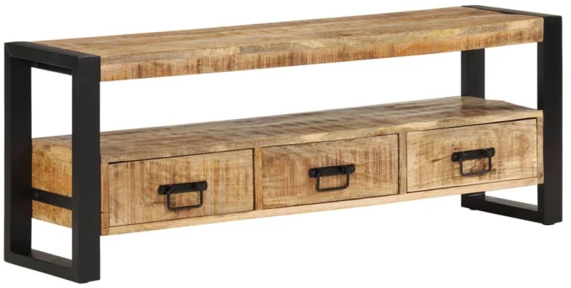 ΈΠΙΠΛΟ ΤΗΛΕΟΡΑΣΗΣ 120 X 30 X 45 ΕΚ. ΑΠΟ ΜΑΣΙΦ ΞΥΛΟ ΜΑΝΓΚΟ 351669