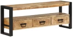 ΈΠΙΠΛΟ ΤΗΛΕΟΡΑΣΗΣ 120 X 30 X 45 ΕΚ. ΑΠΟ ΜΑΣΙΦ ΞΥΛΟ ΜΑΝΓΚΟ 351669