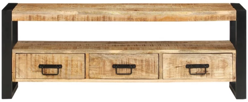 ΈΠΙΠΛΟ ΤΗΛΕΟΡΑΣΗΣ 120 X 30 X 45 ΕΚ. ΑΠΟ ΜΑΣΙΦ ΞΥΛΟ ΜΑΝΓΚΟ 351669