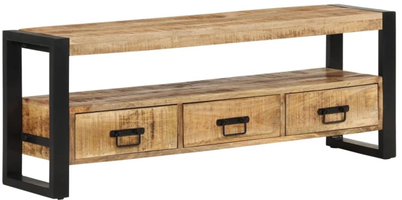 ΈΠΙΠΛΟ ΤΗΛΕΟΡΑΣΗΣ 120 X 30 X 45 ΕΚ. ΑΠΟ ΜΑΣΙΦ ΞΥΛΟ ΜΑΝΓΚΟ 351669