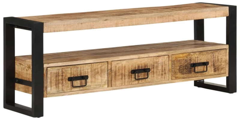 ΈΠΙΠΛΟ ΤΗΛΕΟΡΑΣΗΣ 120 X 30 X 45 ΕΚ. ΑΠΟ ΜΑΣΙΦ ΞΥΛΟ ΜΑΝΓΚΟ 351669