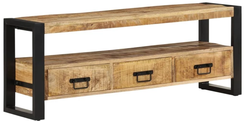 ΈΠΙΠΛΟ ΤΗΛΕΟΡΑΣΗΣ 120 X 30 X 45 ΕΚ. ΑΠΟ ΜΑΣΙΦ ΞΥΛΟ ΜΑΝΓΚΟ 351669