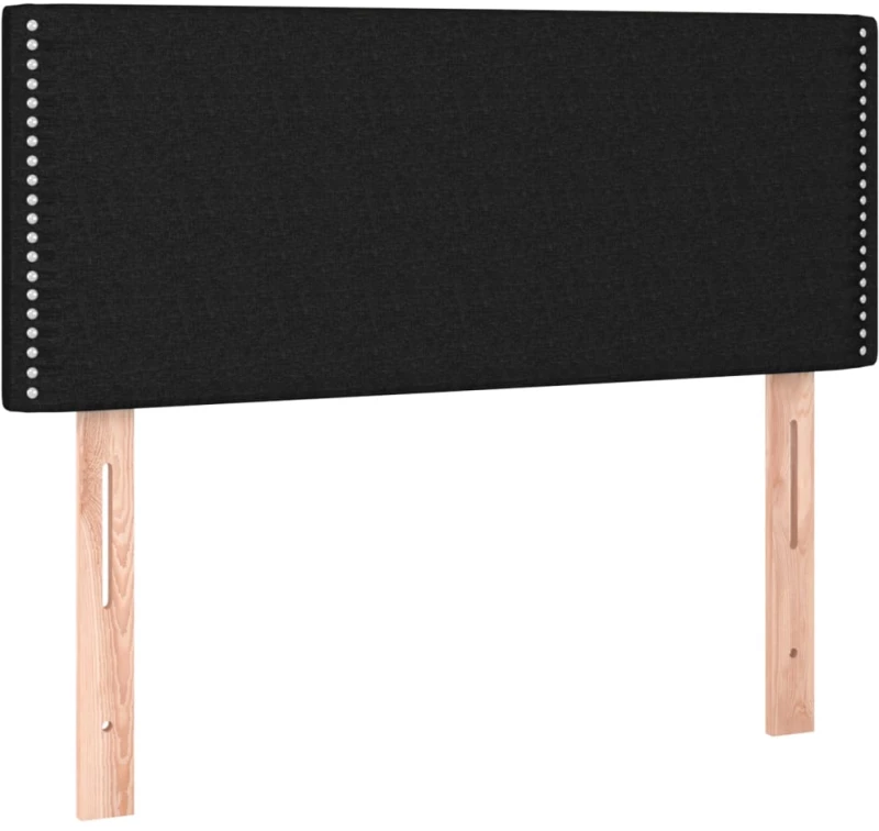ΚΡΕΒΑΤΙ BOXSPRING ΜΕ ΣΤΡΩΜΑ & LED ΜΑΥΡΟ 80X200 ΕΚ. ΥΦΑΣΜΑΤΙΝΟ 3133591