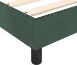 ΚΡΕΒΑΤΙ BOXSPRING ΜΕ ΣΤΡΩΜΑ ΣΚΟΥΡΟ ΠΡΑΣΙΝΟ 100X200ΕΚ. ΒΕΛΟΥΔΙΝΟ 3144666