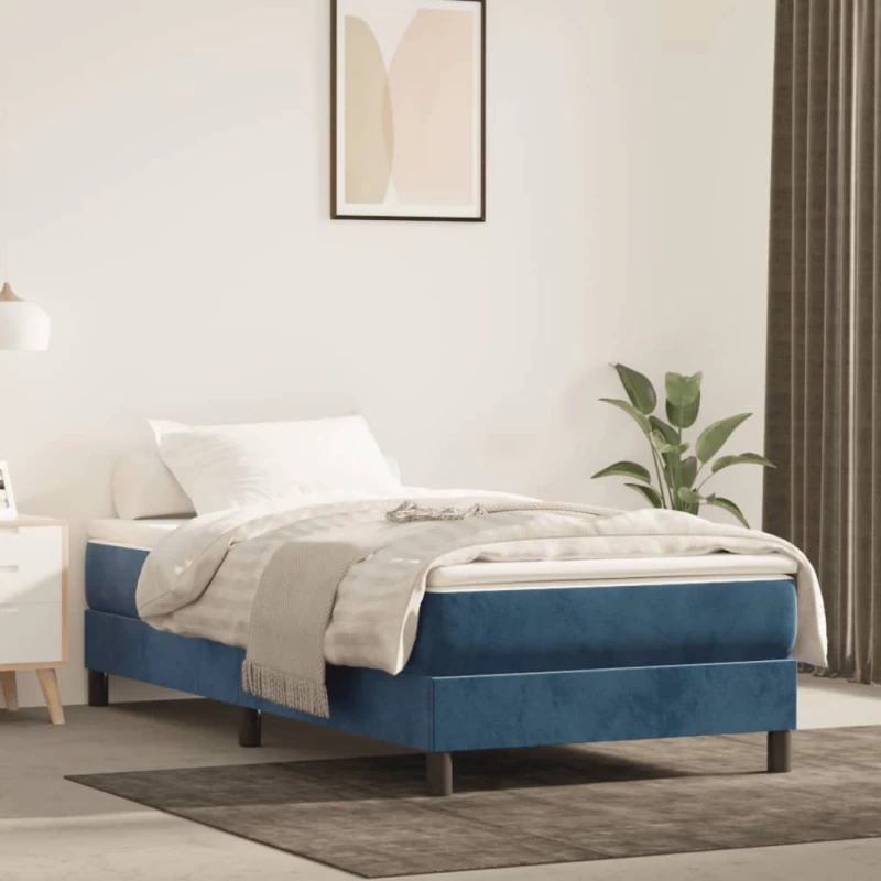 ΣΤΡΩΜΑ ΜΕ POCKET SPRINGS ΣΚΟΥΡΟ ΜΠΛΕ 90X200X20 ΕΚ. ΒΕΛΟΥΔΙΝΟ 347732