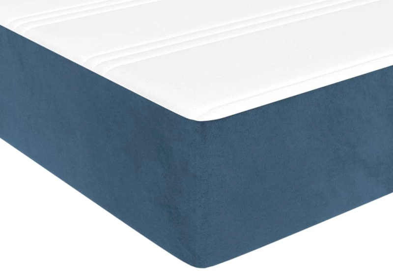ΣΤΡΩΜΑ ΜΕ POCKET SPRINGS ΣΚΟΥΡΟ ΜΠΛΕ 90X200X20 ΕΚ. ΒΕΛΟΥΔΙΝΟ 347732