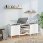 ΔΙΣΚΟΘΗΚΗ ΓΥΑΛΙΣΤΕΡΗ ΛΕΥΚΗ 121X38X48 ΕΚ. ΑΠΟ ΕΠΕΞΕΡΓΑΣΜΕΝΟ ΞΥΛΟ 831927