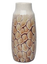 Βάζο κεραμικό snake 16x16x35.5cm Zaros 25717 CT464