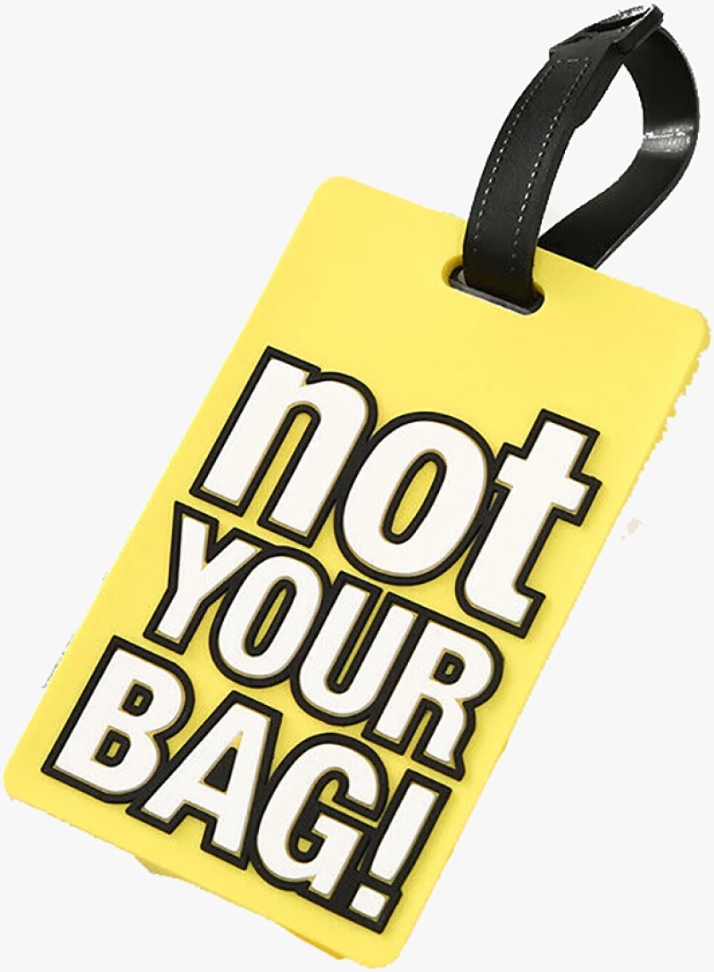 Ετικέτα κατόχου (718-060605notyourbag-yellow)