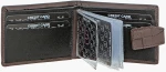 Δερμάτινη καρτοθήκη (521-070-brown)