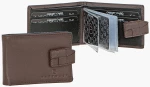 Δερμάτινη καρτοθήκη (521-070-brown)