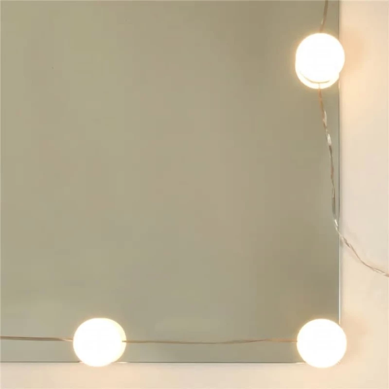 ΜΠΟΥΝΤΟΥΑΡ ΣΕΤ ΜΕ LED ΓΚΡΙ ΣΚΥΡΟΔΕΜΑΤΟΣ ΑΠΟ ΕΠΕΞΕΡΓΑΣΜΕΝΟ ΞΥΛΟ 3114110