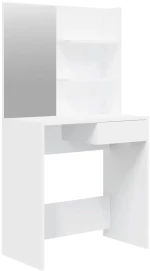 ΜΠΟΥΝΤΟΥΑΡ ΜΕ ΚΑΘΡΕΦΤΗ ΛΕΥΚΟ 74,5 X 40 X 141 ΕΚ. 802804