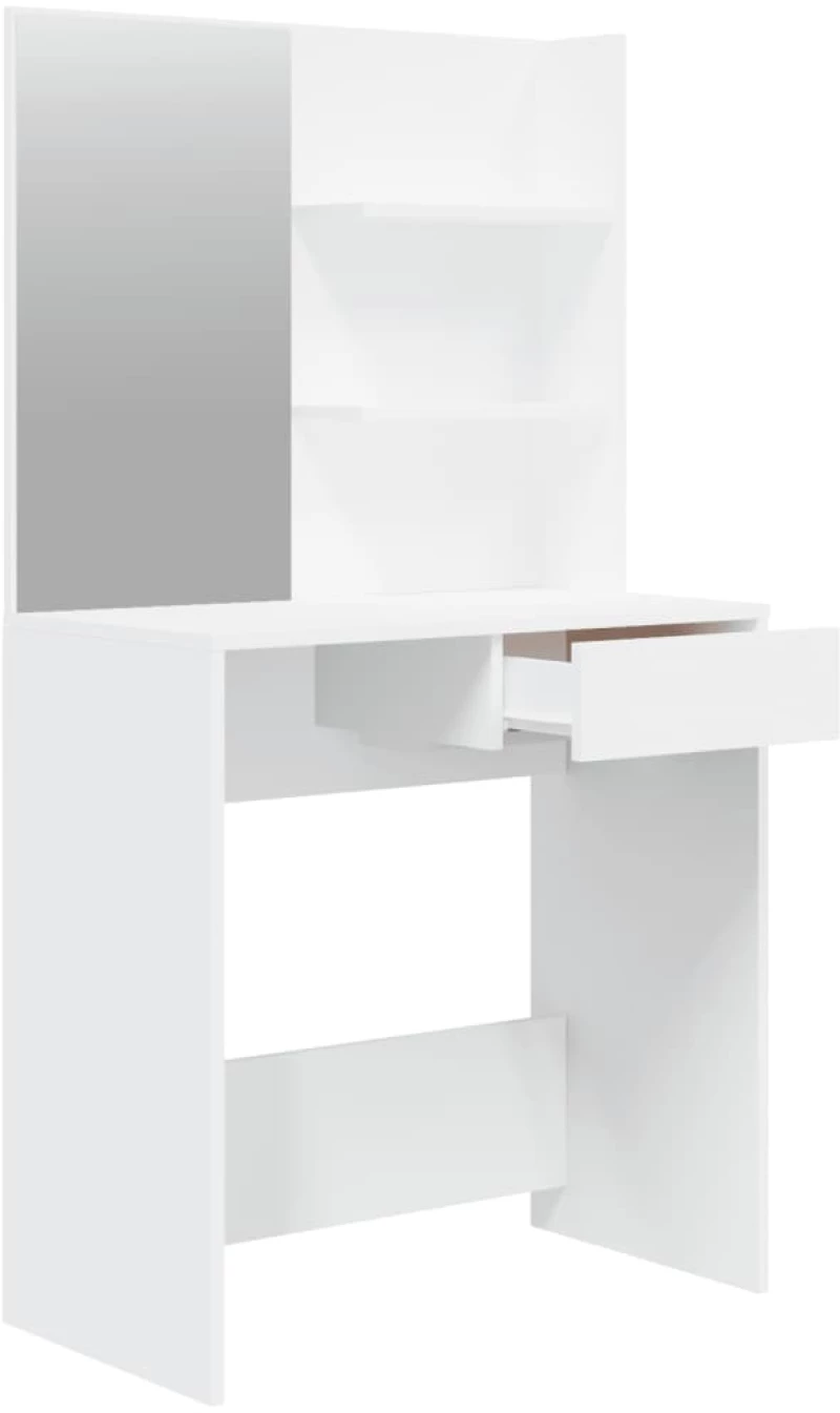 ΜΠΟΥΝΤΟΥΑΡ ΜΕ ΚΑΘΡΕΦΤΗ ΛΕΥΚΟ 74,5 X 40 X 141 ΕΚ. 802804