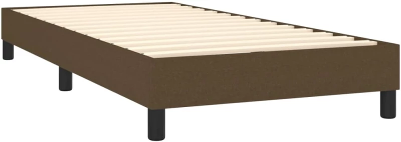 ΚΡΕΒΑΤΙ BOXSPRING ΜΕ ΣΤΡΩΜΑ & LED ΣΚ.ΚΑΦΕ 90X200 ΕΚ. ΥΦΑΣΜΑΤΙΝΟ 3133448