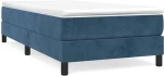 ΚΡΕΒΑΤΙ BOXSPRING ΜΕ ΣΤΡΩΜΑ ΣΚΟΥΡΟ ΜΠΛΕ 90X200 ΕΚ. ΒΕΛΟΥΔΙΝΟ 3144313