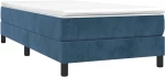 ΚΡΕΒΑΤΙ BOXSPRING ΜΕ ΣΤΡΩΜΑ ΣΚΟΥΡΟ ΜΠΛΕ 90X200 ΕΚ. ΒΕΛΟΥΔΙΝΟ 3144313