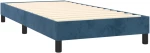 ΚΡΕΒΑΤΙ BOXSPRING ΜΕ ΣΤΡΩΜΑ ΣΚΟΥΡΟ ΜΠΛΕ 90X200 ΕΚ. ΒΕΛΟΥΔΙΝΟ 3144313