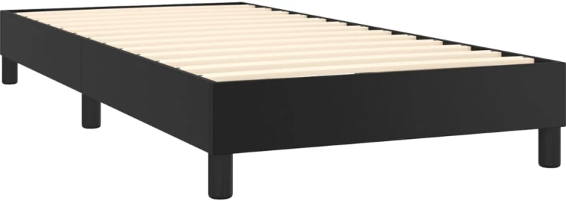 ΚΡΕΒΑΤΙ BOXSPRING ΜΕ ΣΤΡΩΜΑ ΜΑΥΡΟ 90X190ΕΚ. ΑΠΟ ΣΥΝΘΕΤΙΚΟ ΔΕΡΜΑ 3130691
