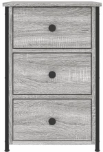 ΚΟΜΟΔΙΝΟ ΓΚΡΙ SONOMA 40X36X60 ΕΚ. ΑΠΟ ΕΠΕΞΕΡΓΑΣΜΕΝΟ ΞΥΛΟ 825999