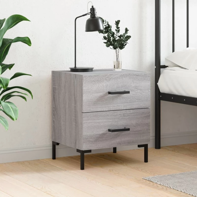 ΚΟΜΟΔΙΝΟ ΓΚΡΙ SONOMA 40 X 35 X 47,5 ΕΚ. ΑΠΟ ΕΠΕΞΕΡΓΑΣΜΕΝΟ ΞΥΛΟ 827320