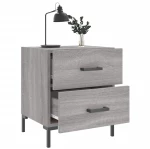 ΚΟΜΟΔΙΝΟ ΓΚΡΙ SONOMA 40 X 35 X 47,5 ΕΚ. ΑΠΟ ΕΠΕΞΕΡΓΑΣΜΕΝΟ ΞΥΛΟ 827320