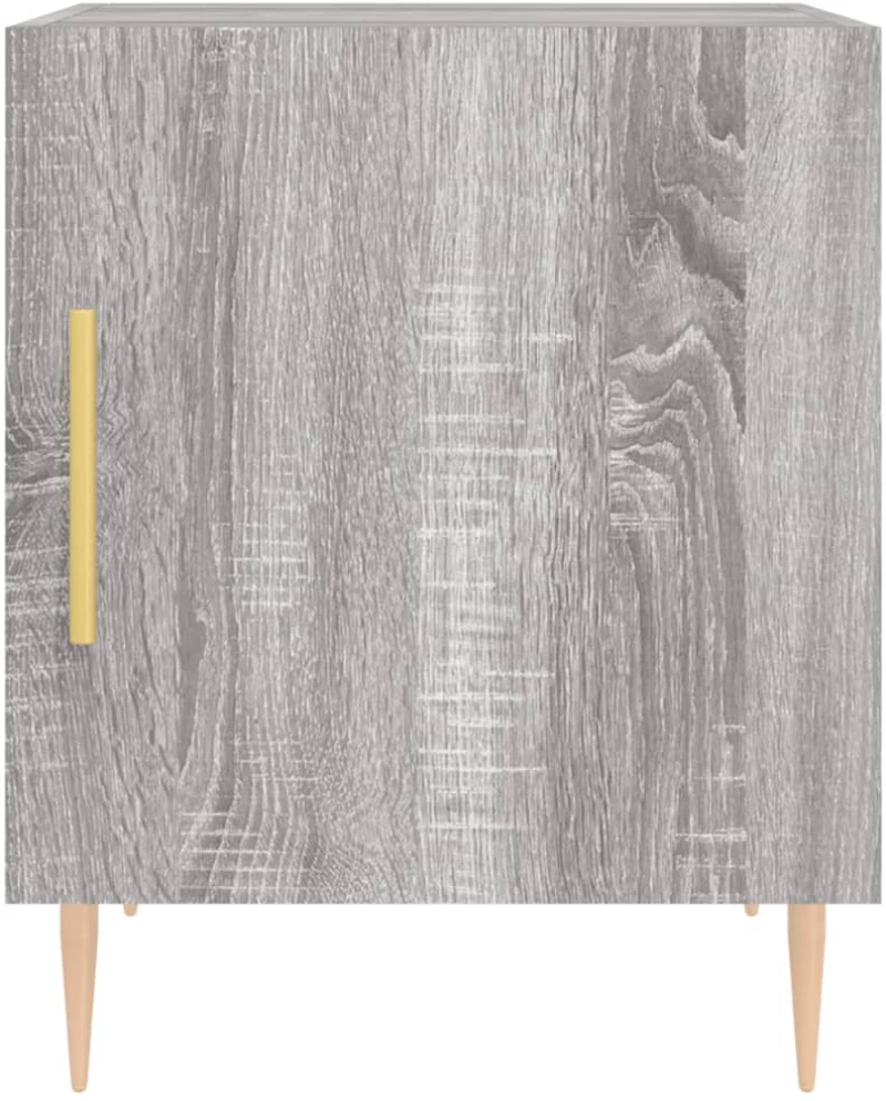 ΚΟΜΟΔΙΝΑ 2 ΤΕΜ. ΓΚΡΙ SONOMA 40 X 40 X 50 ΕΚ. ΑΠΟ ΕΠΕΞΕΡΓ. ΞΥΛΟ 827545