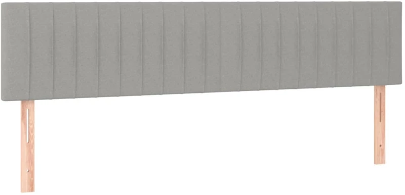 ΚΡΕΒΑΤΙ BOXSPRING ΜΕ ΣΤΡΩΜΑ ΑΝΟΙΧΤΟ ΓΚΡΙ 180X200 ΕΚ. ΥΦΑΣΜΑΤΙΝΟ 3130449