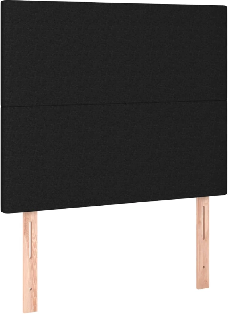 ΚΡΕΒΑΤΙ BOXSPRING ΜΕ ΣΤΡΩΜΑ & LED ΜΑΥΡΟ 100X200 ΕΚ. ΥΦΑΣΜΑΤΙΝΟ 3135255