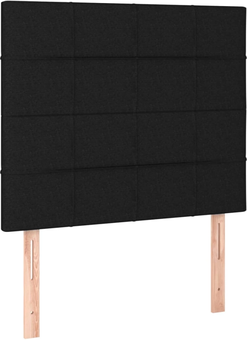 ΚΡΕΒΑΤΙ BOXSPRING ΜΕ ΣΤΡΩΜΑ & LED ΜΑΥΡΟ 100X200 ΕΚ. ΥΦΑΣΜΑΤΙΝΟ 3135415