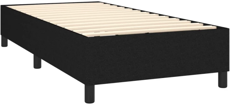 ΚΡΕΒΑΤΙ BOXSPRING ΜΕ ΣΤΡΩΜΑ ΜΑΥΡΟ 100 X 200 ΕΚ. ΥΦΑΣΜΑΤΙΝΟ 3144401