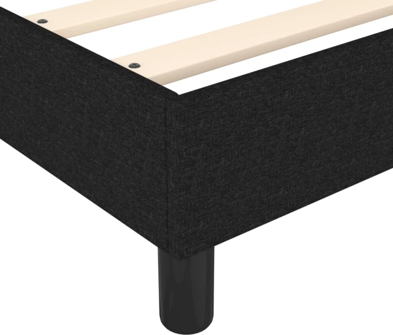 ΚΡΕΒΑΤΙ BOXSPRING ΜΕ ΣΤΡΩΜΑ ΜΑΥΡΟ 100 X 200 ΕΚ. ΥΦΑΣΜΑΤΙΝΟ 3144401