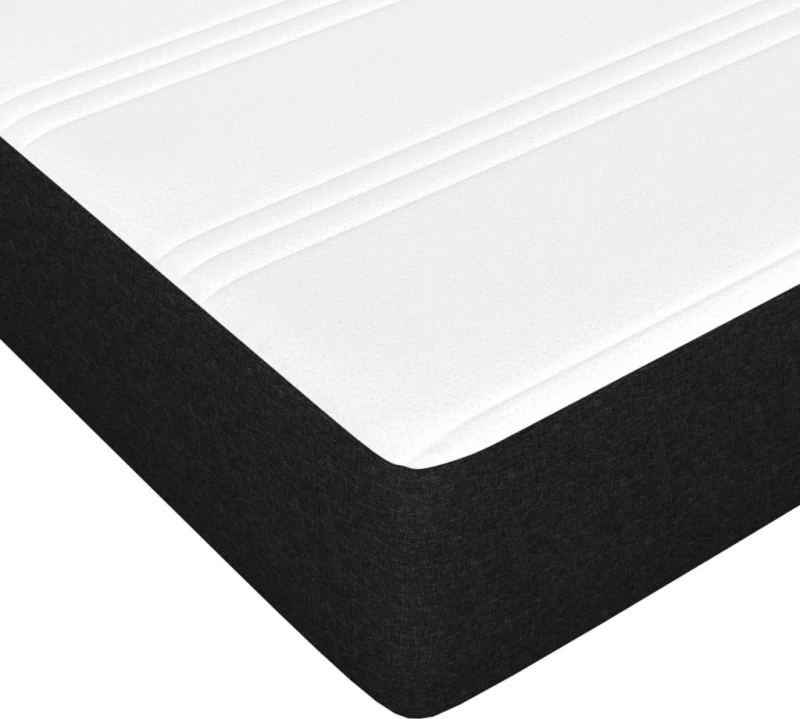 ΚΡΕΒΑΤΙ BOXSPRING ΜΕ ΣΤΡΩΜΑ ΜΑΥΡΟ 100 X 200 ΕΚ. ΥΦΑΣΜΑΤΙΝΟ 3144401