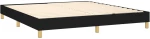 ΚΡΕΒΑΤΙ BOXSPRING ΜΕ ΣΤΡΩΜΑ & LED ΜΑΥΡΟ 180X200 ΕΚ. ΥΦΑΣΜΑΤΙΝΟ 3133575