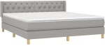 ΚΡΕΒΑΤΙ BOXSPRING ΜΕ ΣΤΡΩΜΑ ΑΝ. ΠΡΑΣΙΝΟ 160X200ΕΚ ΥΦΑΣΜΑΤΙΝΟ 3130521
