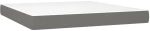 ΚΡΕΒΑΤΙ BOXSPRING ΜΕ ΣΤΡΩΜΑ ΣΚΟΥΡΟ ΓΚΡΙ 180X200 ΕΚ ΥΦΑΣΜΑΤΙΝ 3141634