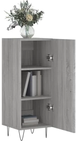 ΝΤΟΥΛΑΠΙ ΓΚΡΙ SONOMA 34,5X34X90 ΕΚ. ΑΠΟ ΕΠΕΞΕΡΓΑΣΜΕΝΟ ΞΥΛΟ 828538
