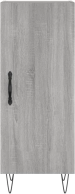 ΝΤΟΥΛΑΠΙ ΓΚΡΙ SONOMA 34,5X34X90 ΕΚ. ΑΠΟ ΕΠΕΞΕΡΓΑΣΜΕΝΟ ΞΥΛΟ 828538