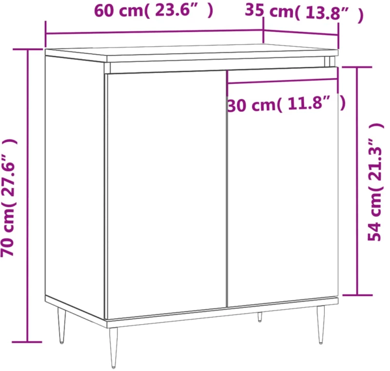 ΣΥΡΤΑΡΙΕΡΑ ΛΕΥΚΗ 60 X 35 X 70 ΕΚ. ΑΠΟ ΕΠΕΞΕΡΓΑΣΜΕΝΟ ΞΥΛΟ 827148