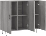 ΝΤΟΥΛΑΠΙ ΓΚΡΙ SONOMA 90 X 34 X 80 ΕΚ. ΑΠΟ ΕΠΕΞΕΡΓΑΣΜΕΝΟ ΞΥΛΟ 828106