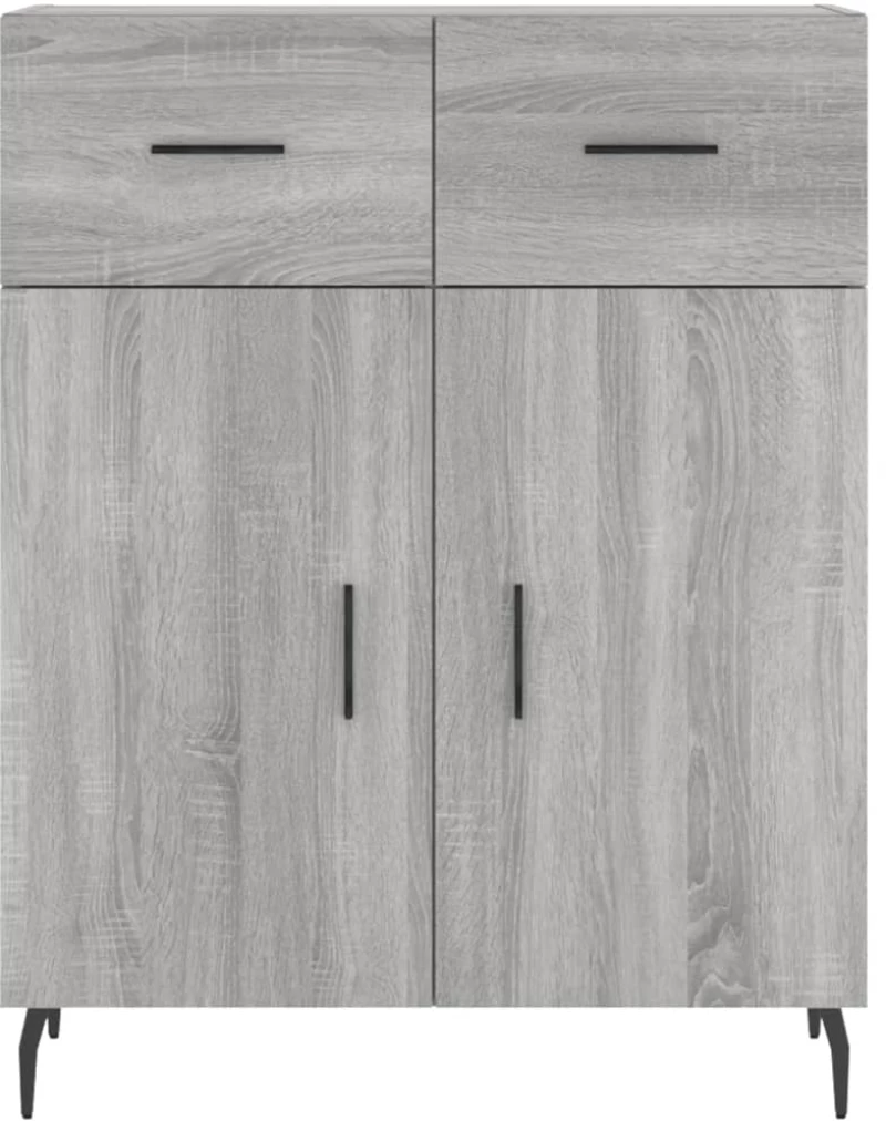 ΝΤΟΥΛΑΠΙ ΓΚΡΙ SONOMA 69,5 X 34 X 90 ΕΚ. ΑΠΟ ΕΠΕΞΕΡΓΑΣΜΕΝΟ ΞΥΛΟ 828002