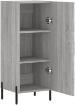ΝΤΟΥΛΑΠΙ ΓΚΡΙ SONOMA 34,5X34X90 ΕΚ. ΑΠΟ ΕΠΕΞΕΡΓΑΣΜΕΝΟ ΞΥΛΟ 828554