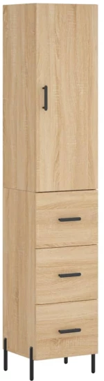 ΜΠΟΥΦΕΣ SONOMA ΔΡΥΣ 34,5 X 34 X 180 ΕΚ. ΑΠΟ ΕΠΕΞΕΡΓΑΣΜΕΝΟ ΞΥΛΟ 3198860