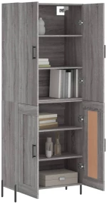 ΝΤΟΥΛΑΠΙ ΓΚΡΙ SONOMA 69,5 X 34 X 180 ΕΚ. ΕΠΕΞΕΡΓΑΣΜΕΝΟ ΞΥΛΟ 3195801