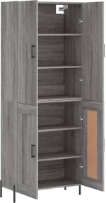 ΝΤΟΥΛΑΠΙ ΓΚΡΙ SONOMA 69,5 X 34 X 180 ΕΚ. ΕΠΕΞΕΡΓΑΣΜΕΝΟ ΞΥΛΟ 3195801