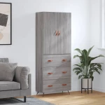 ΝΤΟΥΛΑΠΙ ΓΚΡΙ SONOMA 69,5 X 34 X 180 ΕΚ. ΕΠΕΞΕΡΓΑΣΜΕΝΟ ΞΥΛΟ 3195825