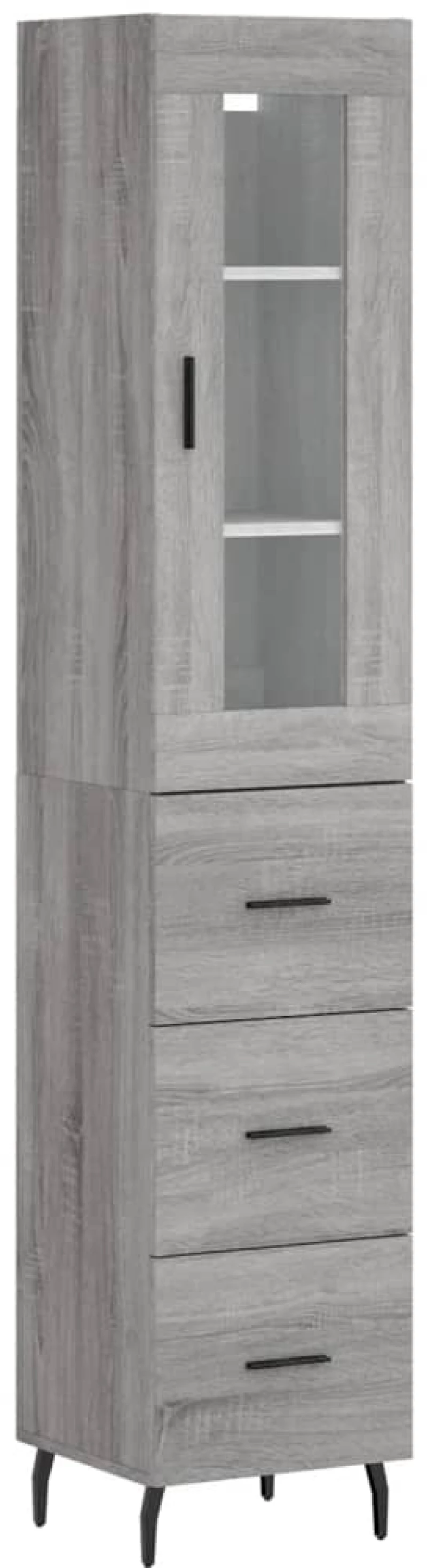 ΜΠΟΥΦΕΣ SONOMA ΓΚΡΙ 34,5 X 34 X 180 ΕΚ. ΑΠΟ ΕΠΕΞΕΡΓΑΣΜΕΝΟ ΞΥΛΟ 3199255